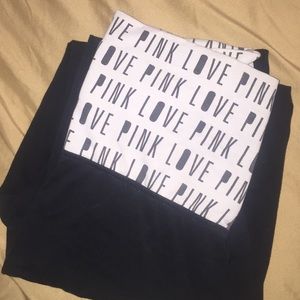 PINK Victoria’s Secret leggings.